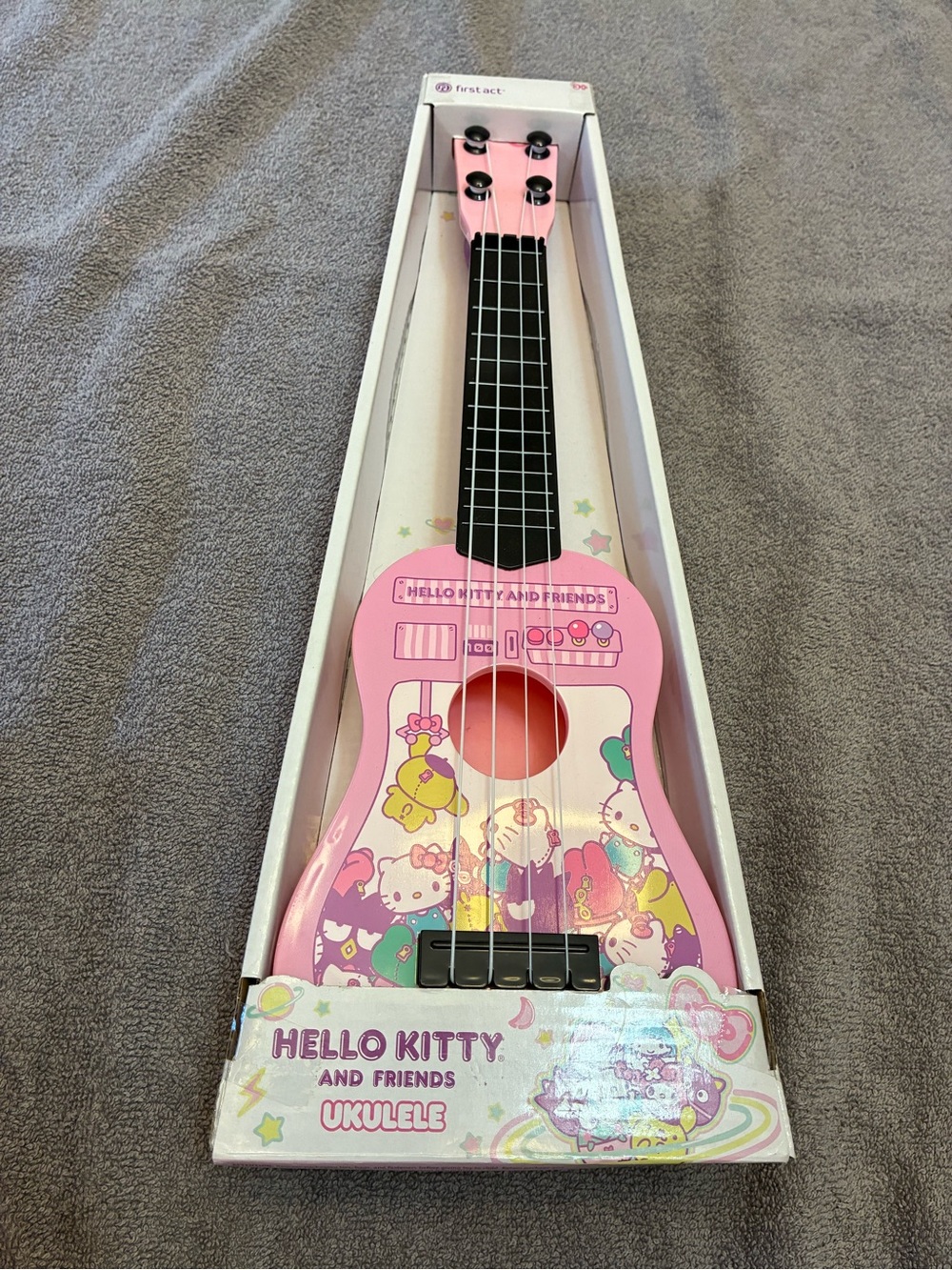 Hello Kitty Pink Kids Ukulele — Hello Kitty and Friends